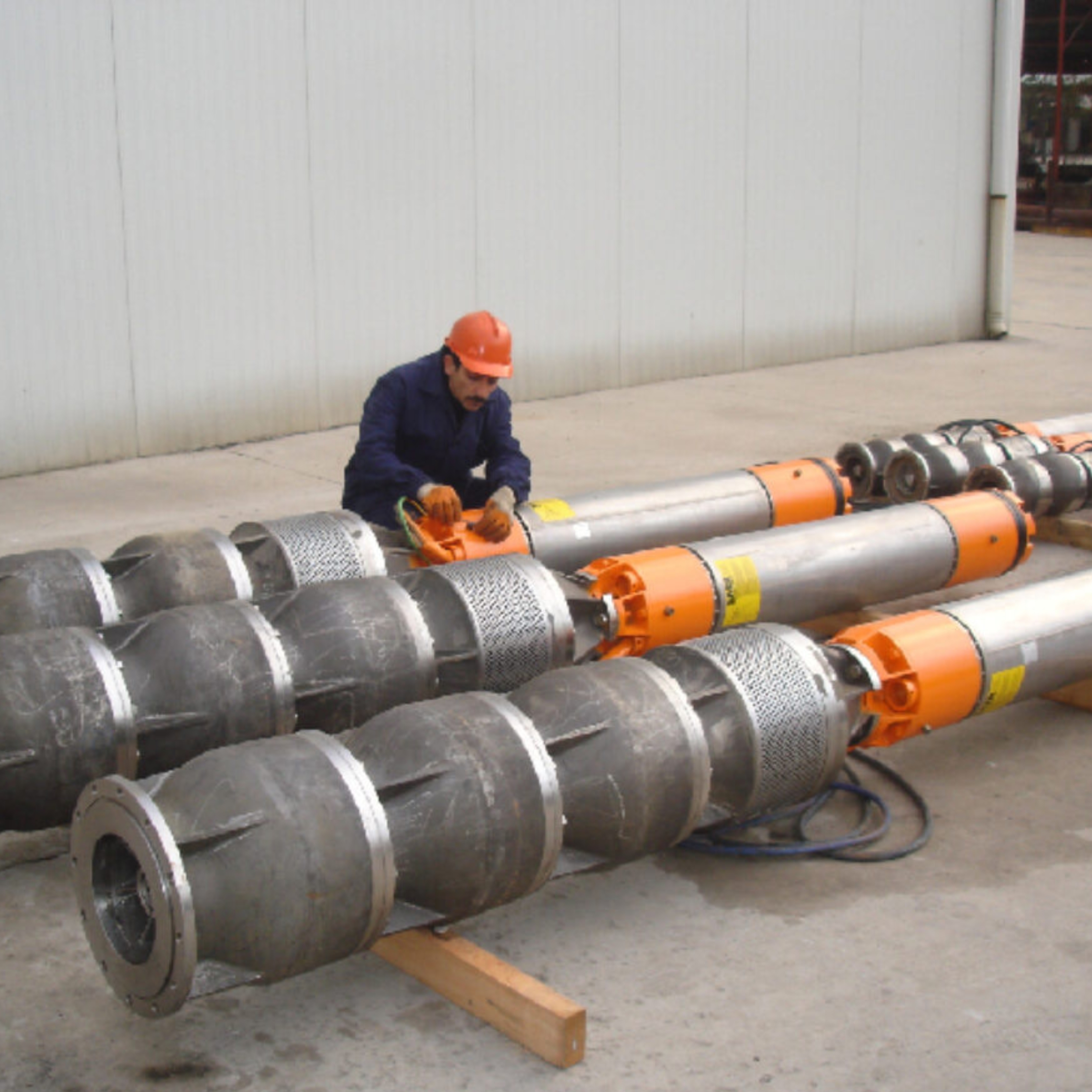 Applications in raw water intake and transfer