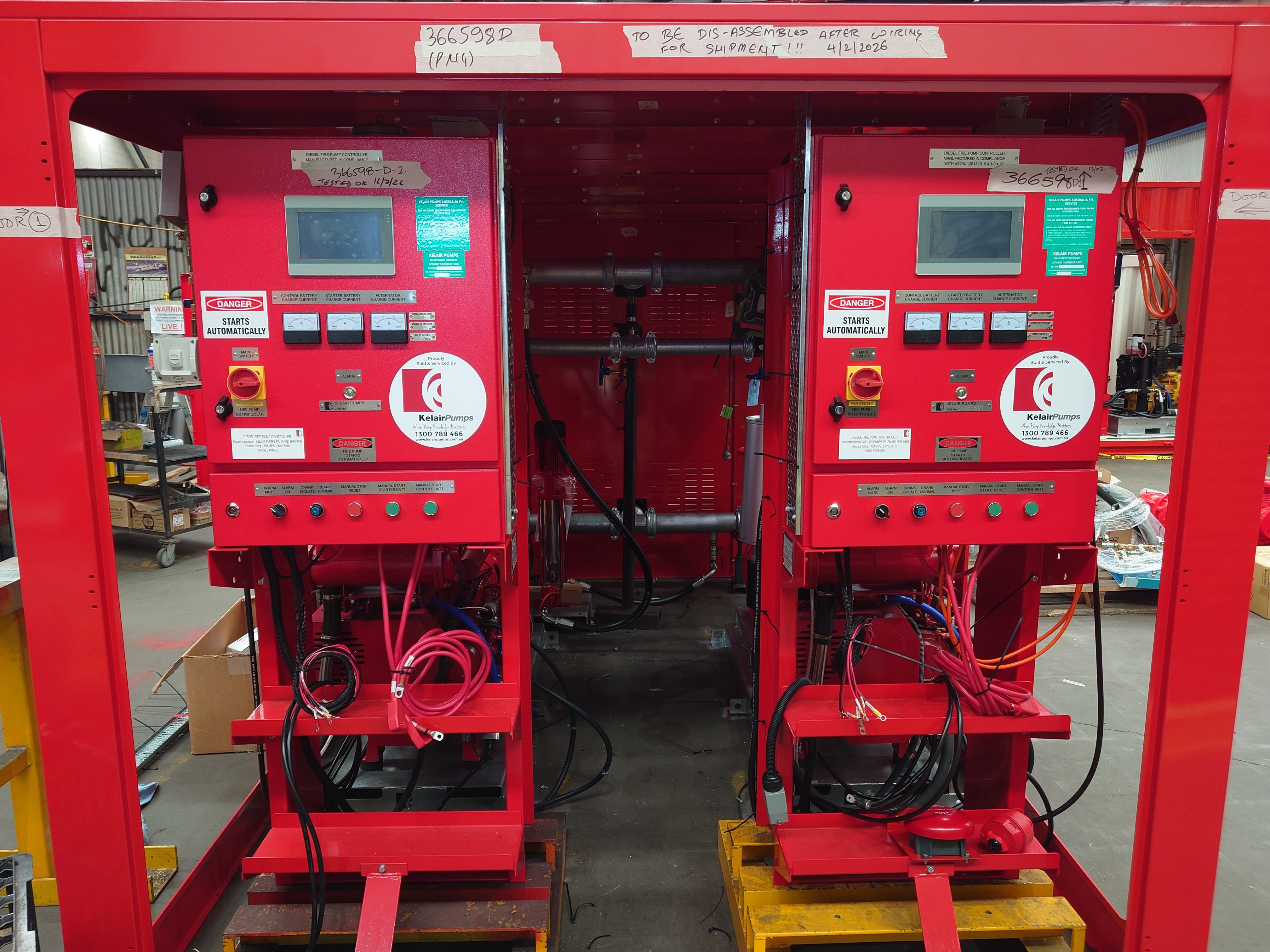 Fire pumps controllers