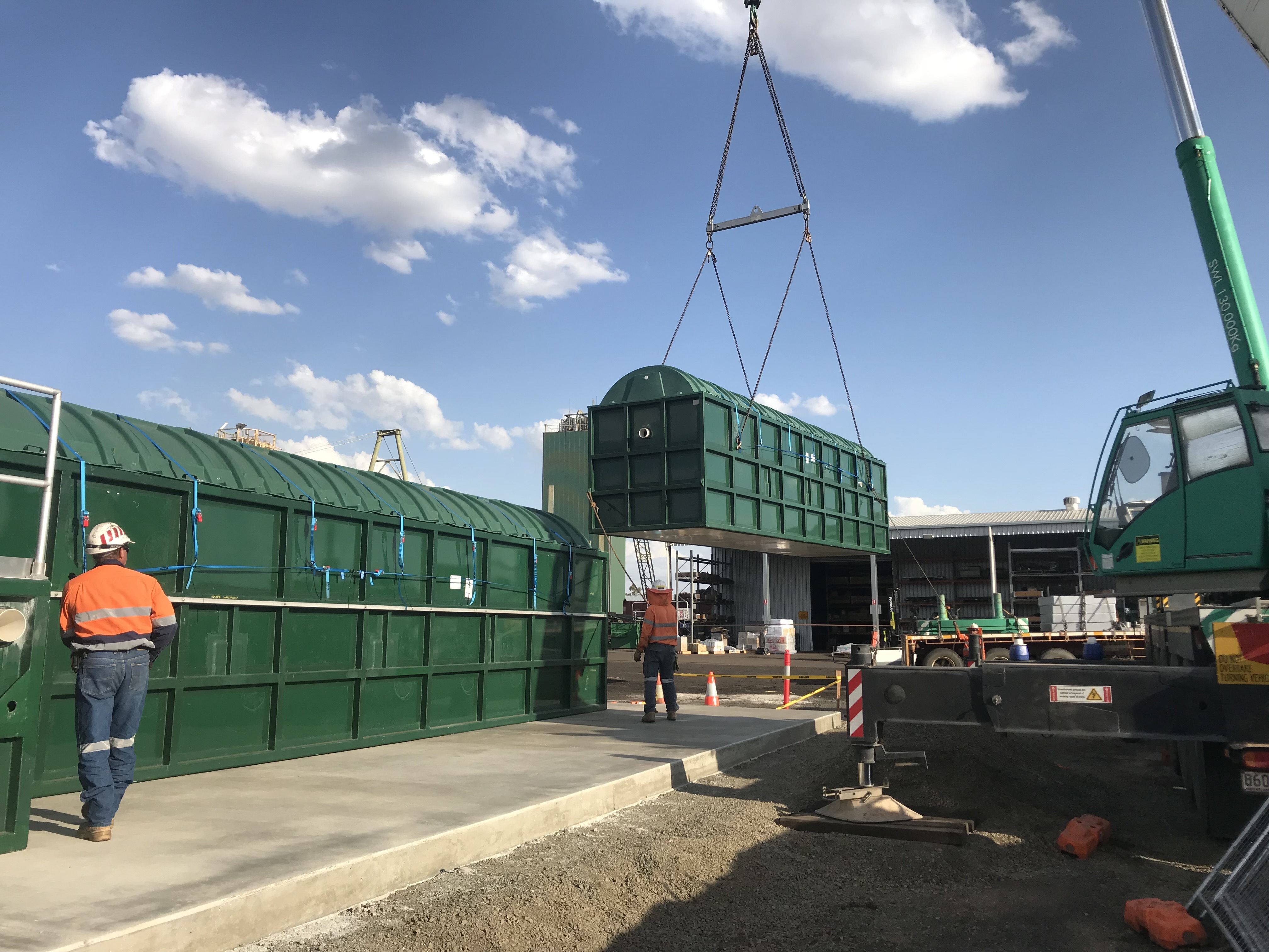 Kelair-Blivet sewerage treatment system