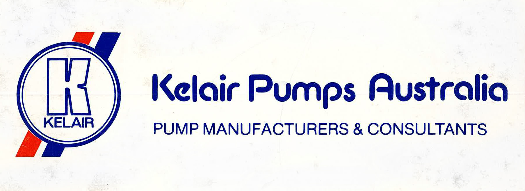 Kelair Pumps Australis vintage logo